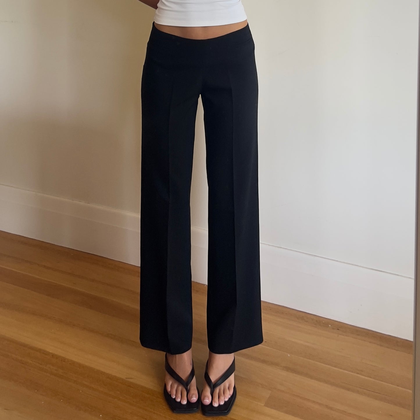 vintage black trousers