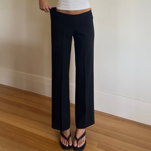 vintage black trousers