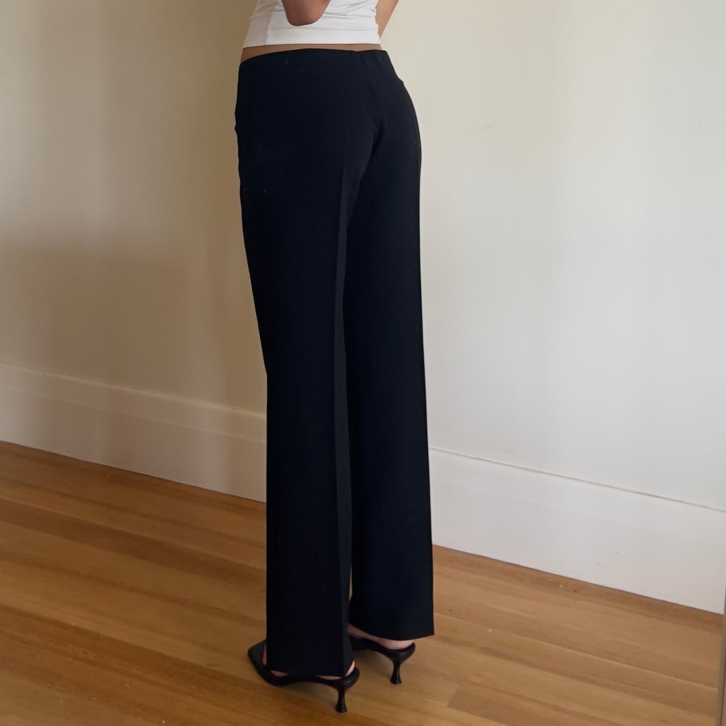 vintage black trousers