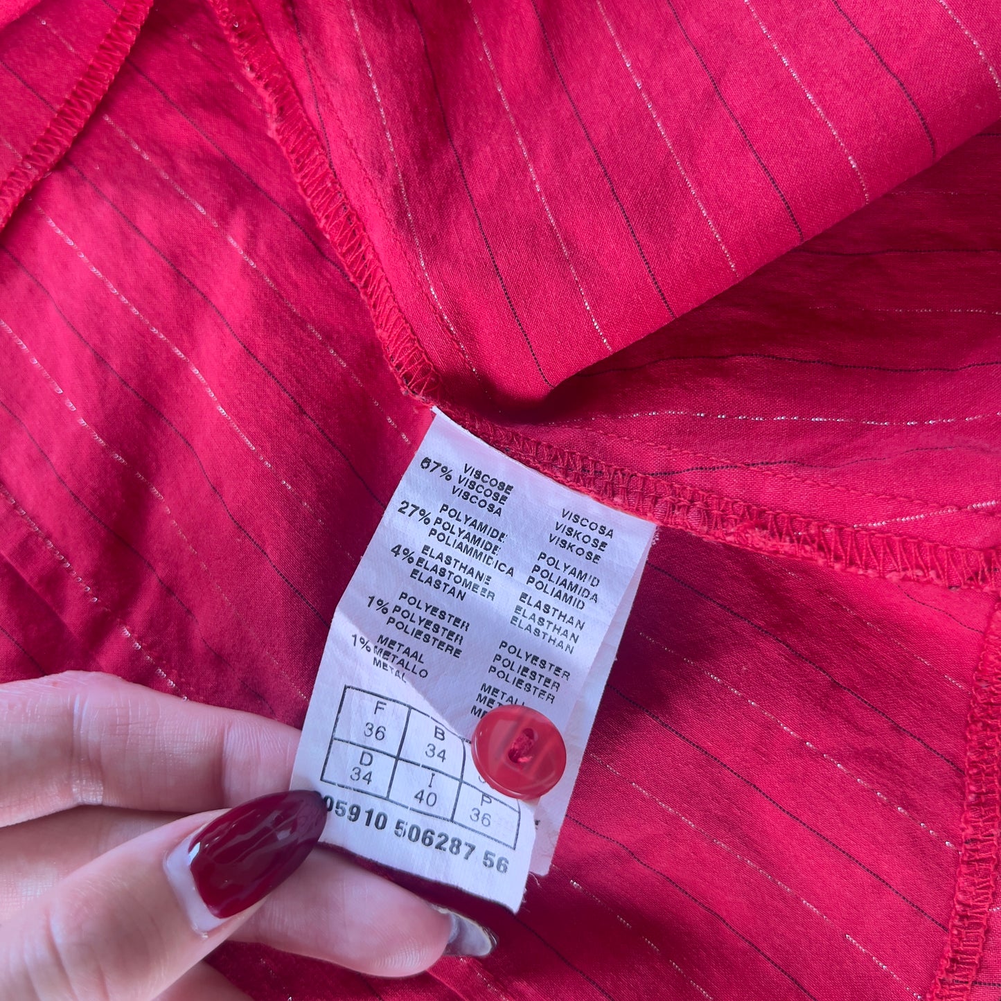 red collared halter vest