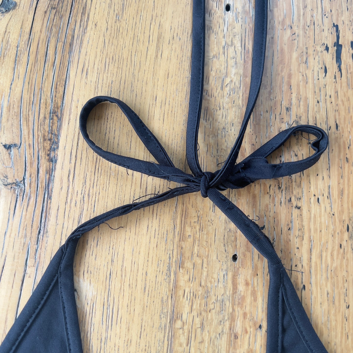 vintage black halter top