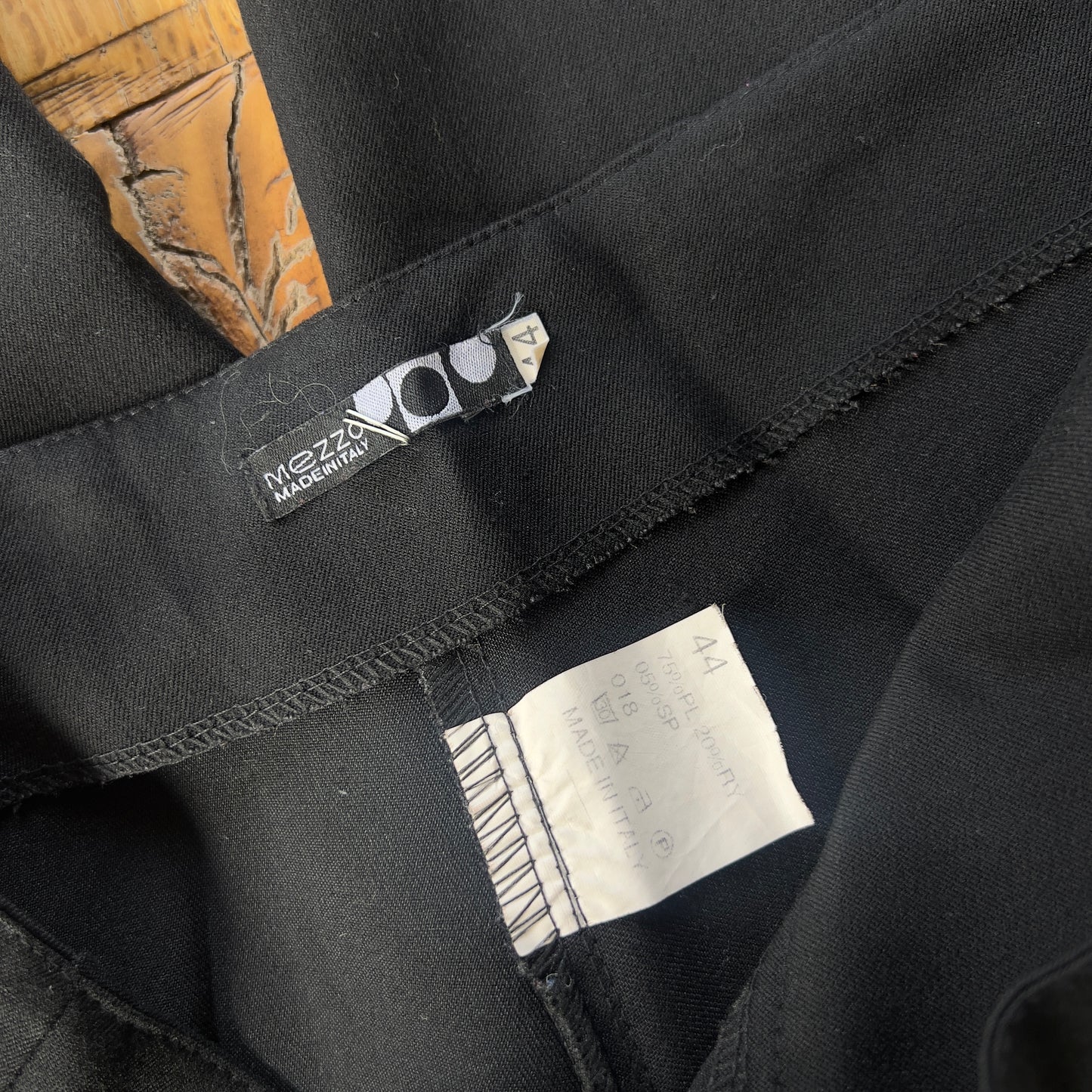 vintage black trousers