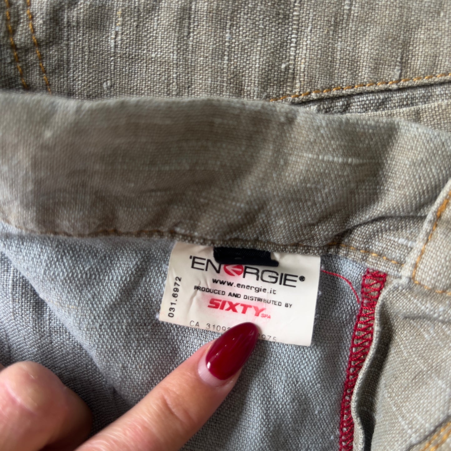 baggy linen pants