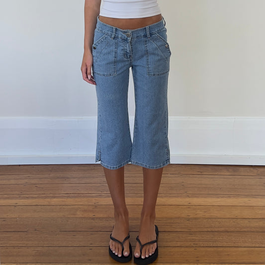 denim capri jeans