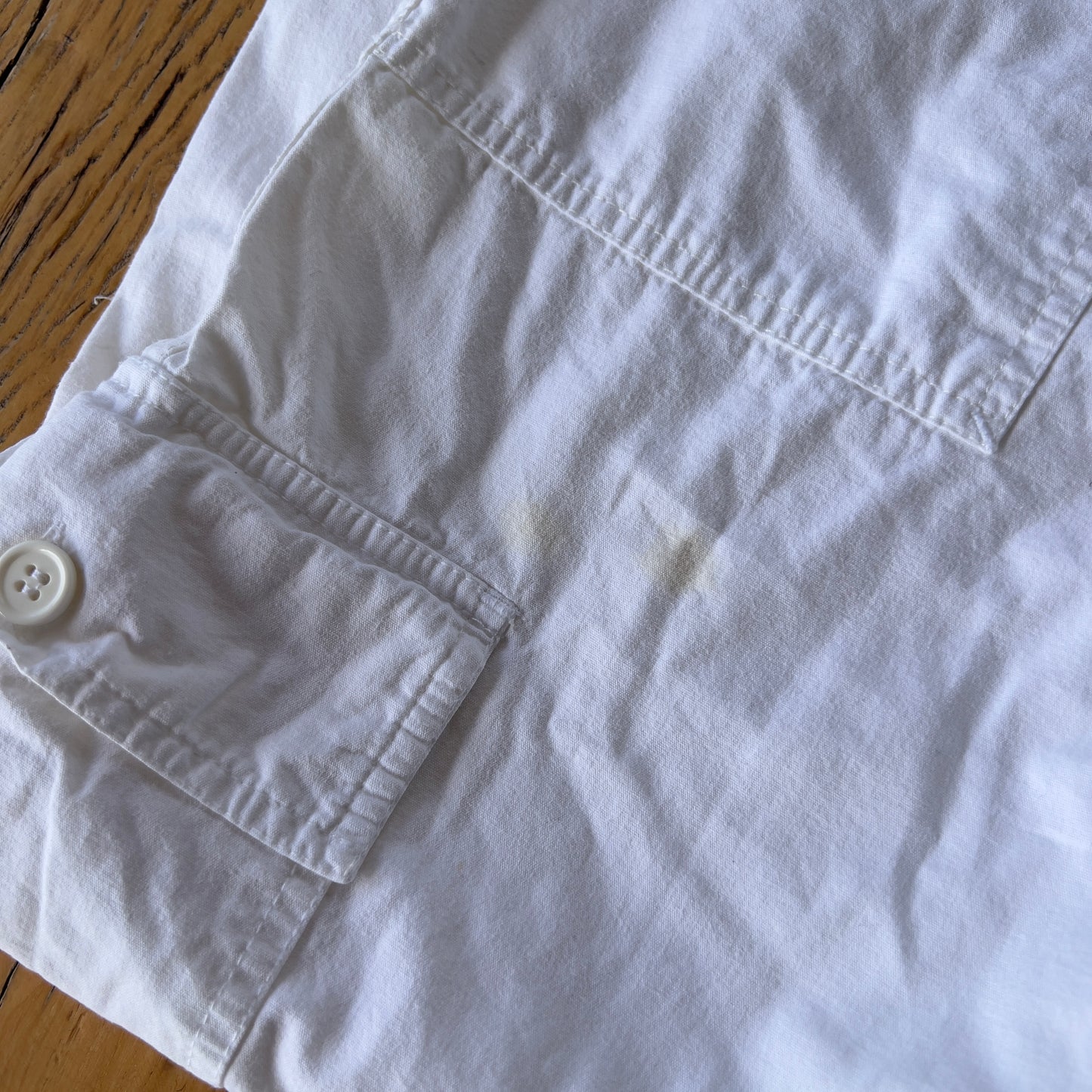 white cargo pants