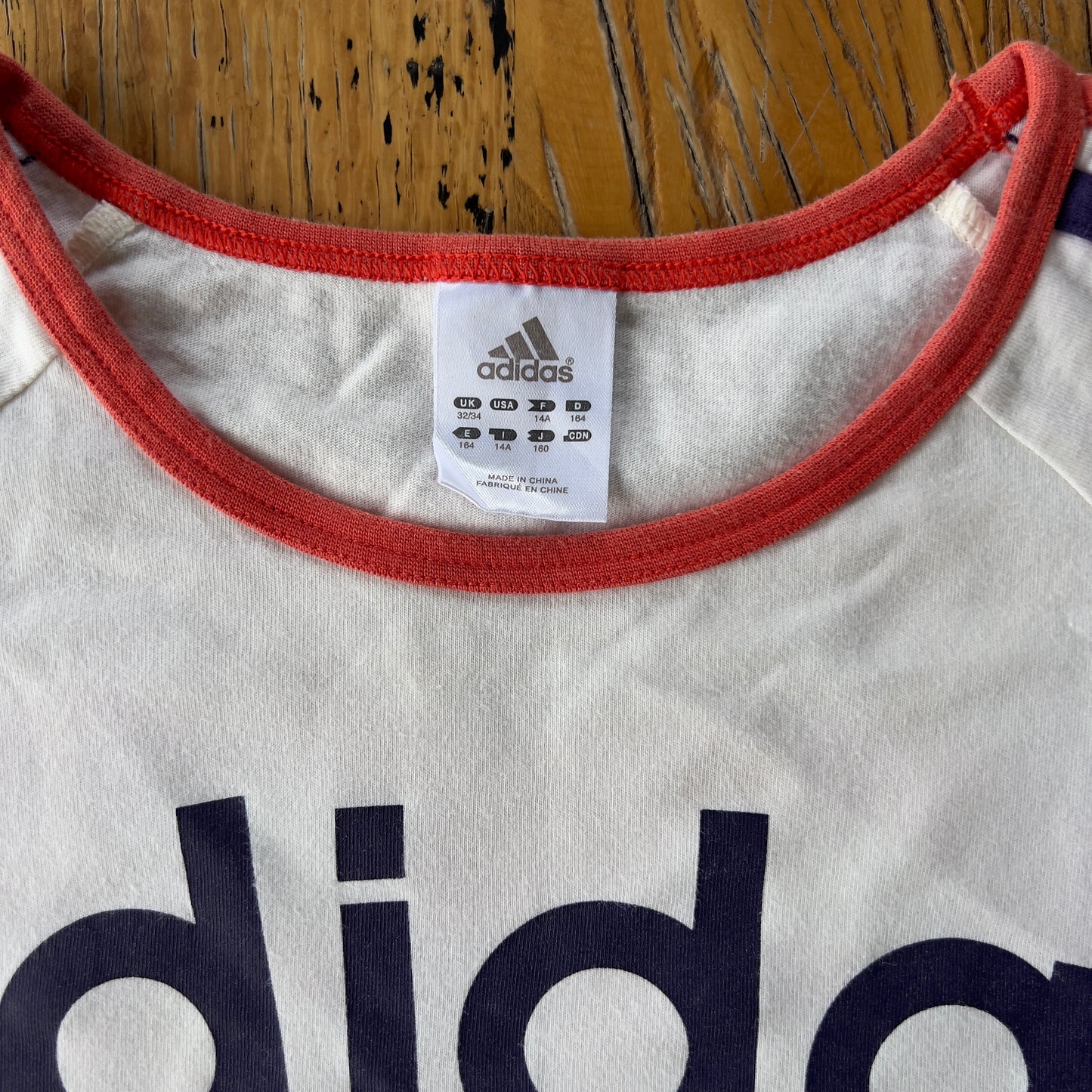 graphic Adidas tee