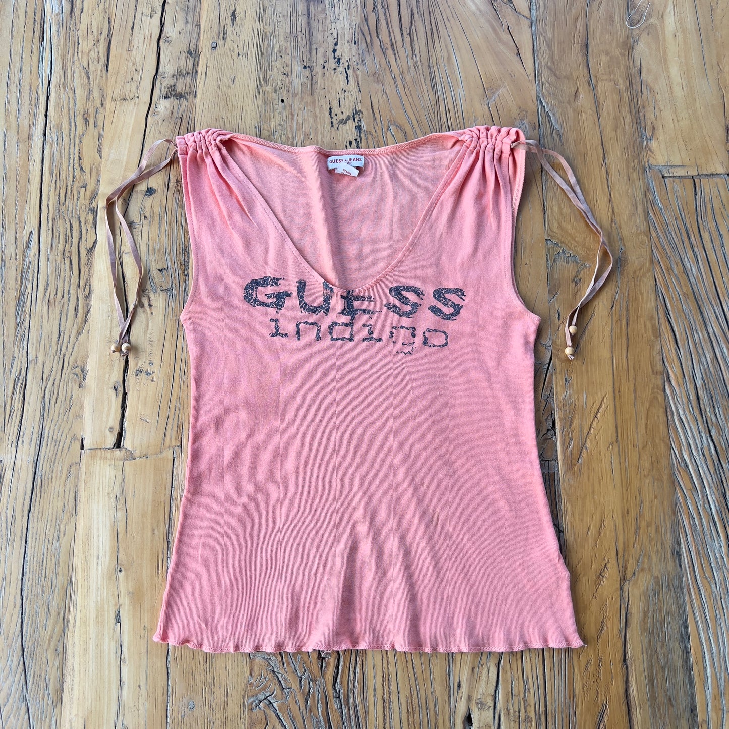 peach Guess Jeans top