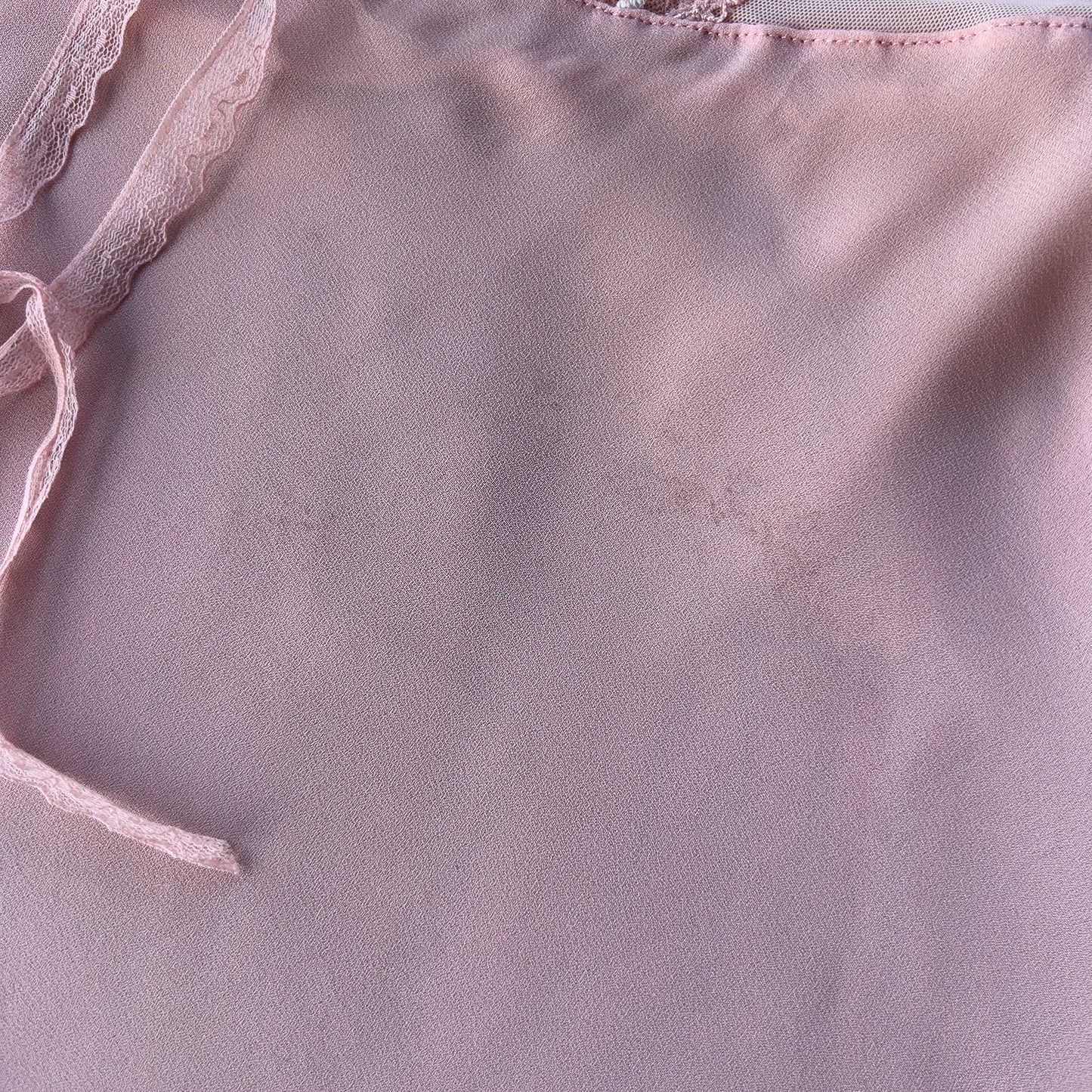 pink lace cami