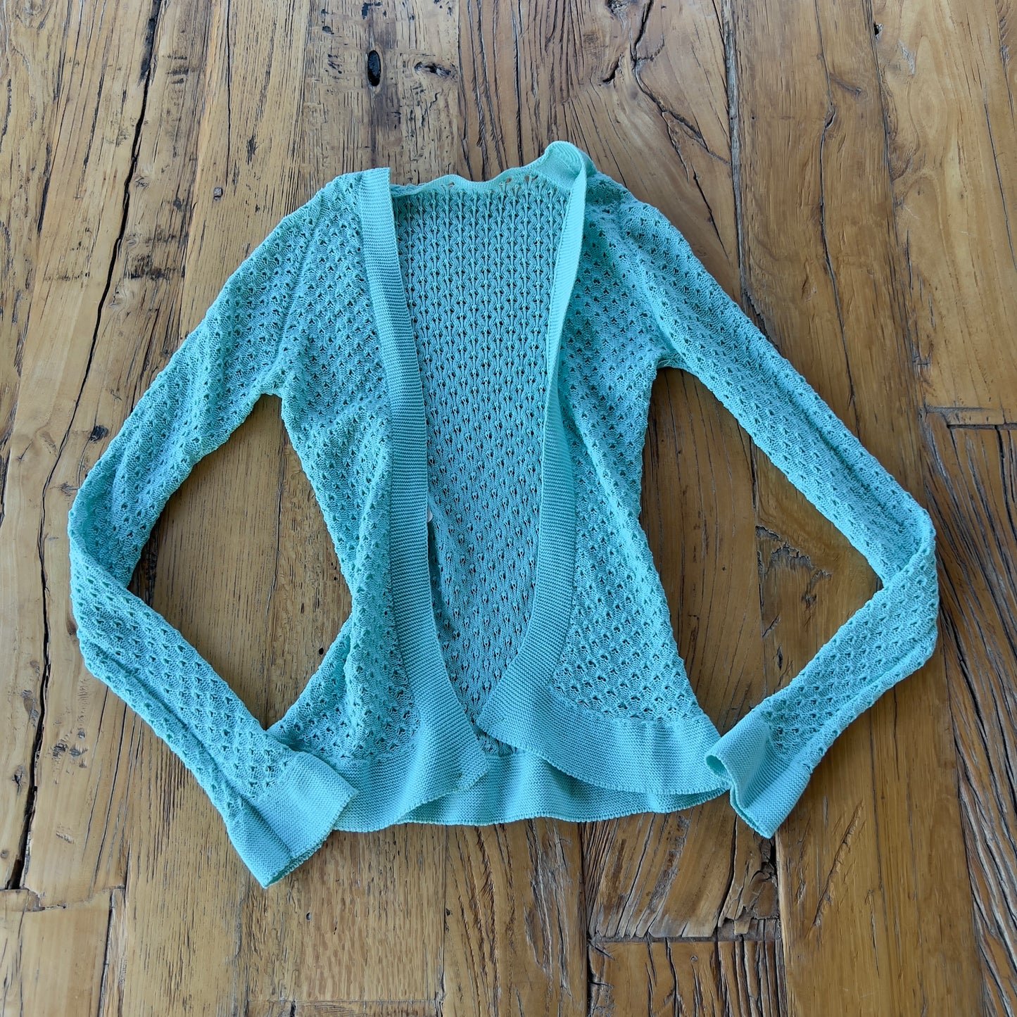 aqua cardi/cover up