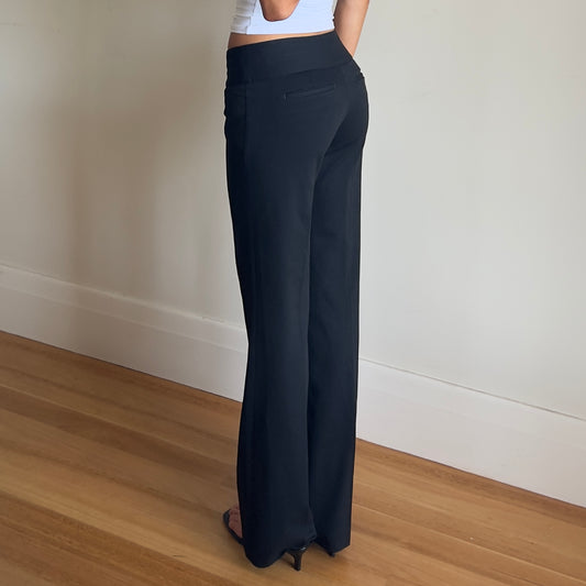 90s black trousers