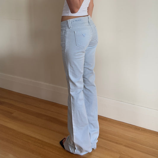 low rise baggy Guess jeans