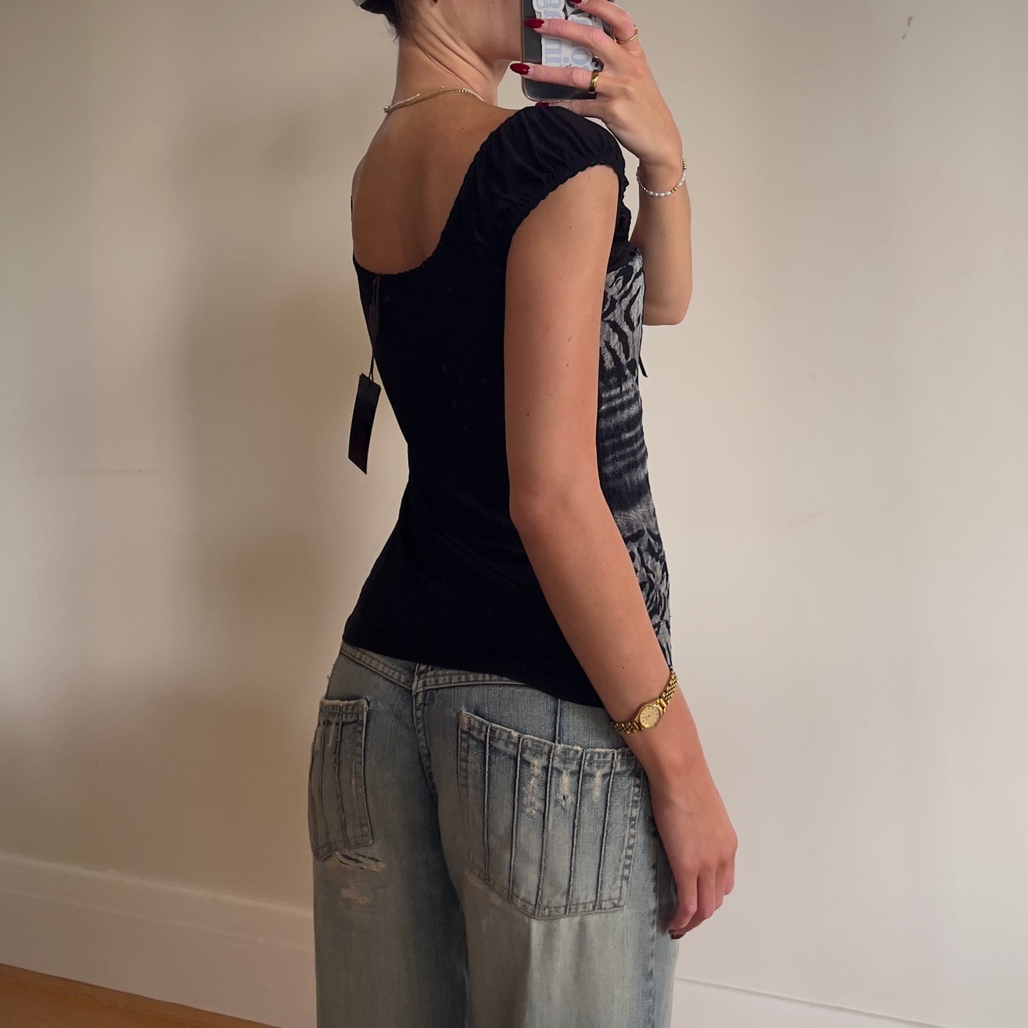deadstock lace top