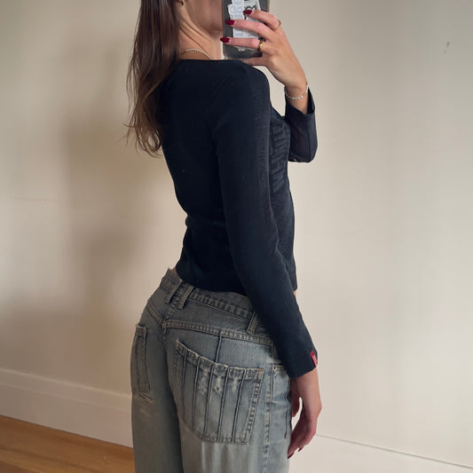 graphic Miss Sixty long sleeve