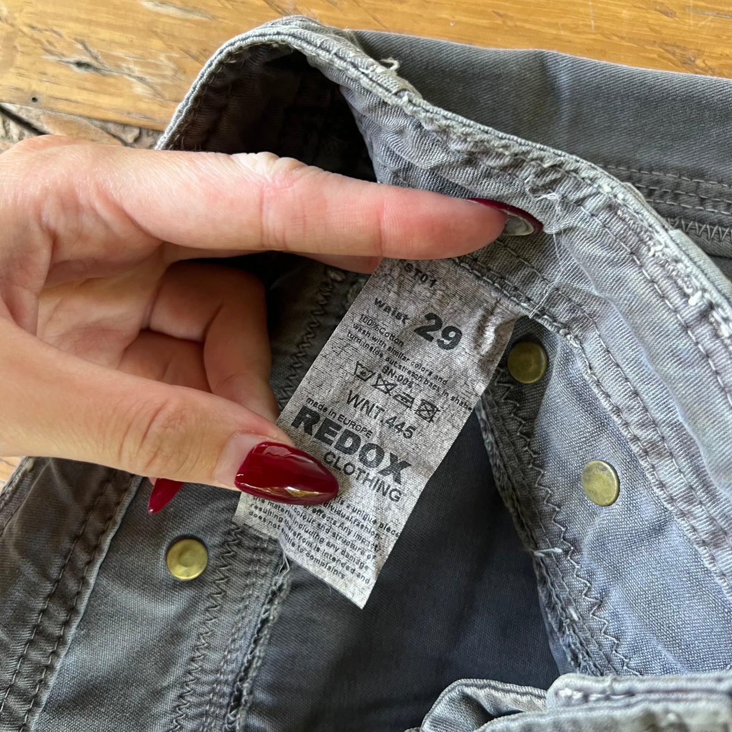 low rise cargo pants