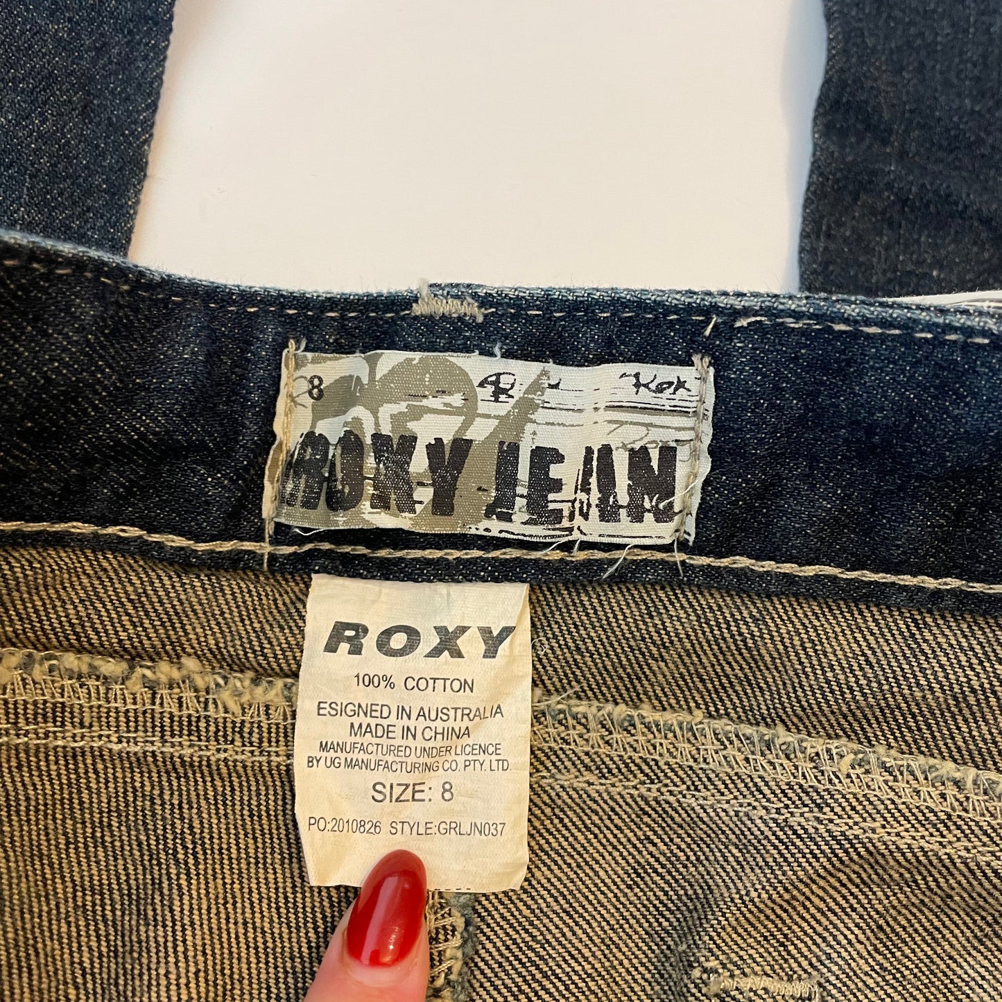 2000s Roxy jeans - Size AU 6-8