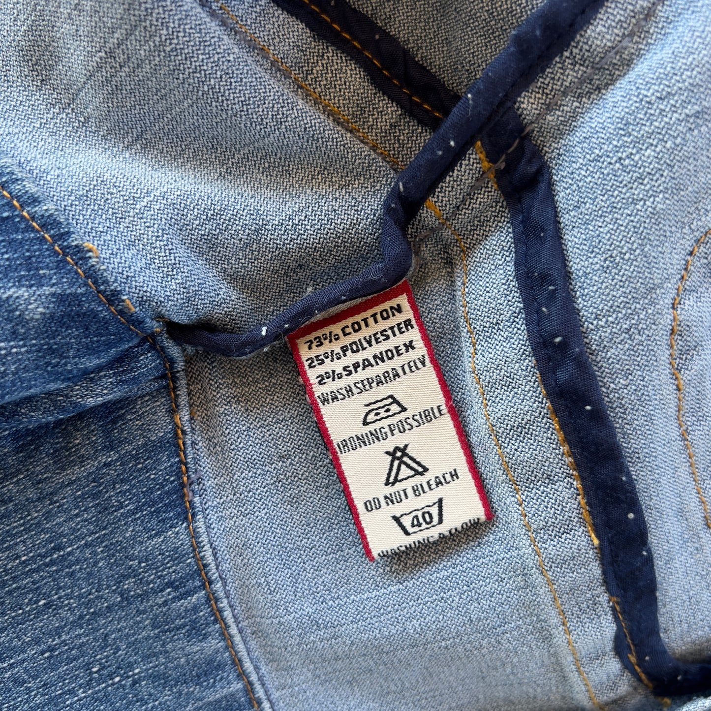 deadstock Face Off denim jacket