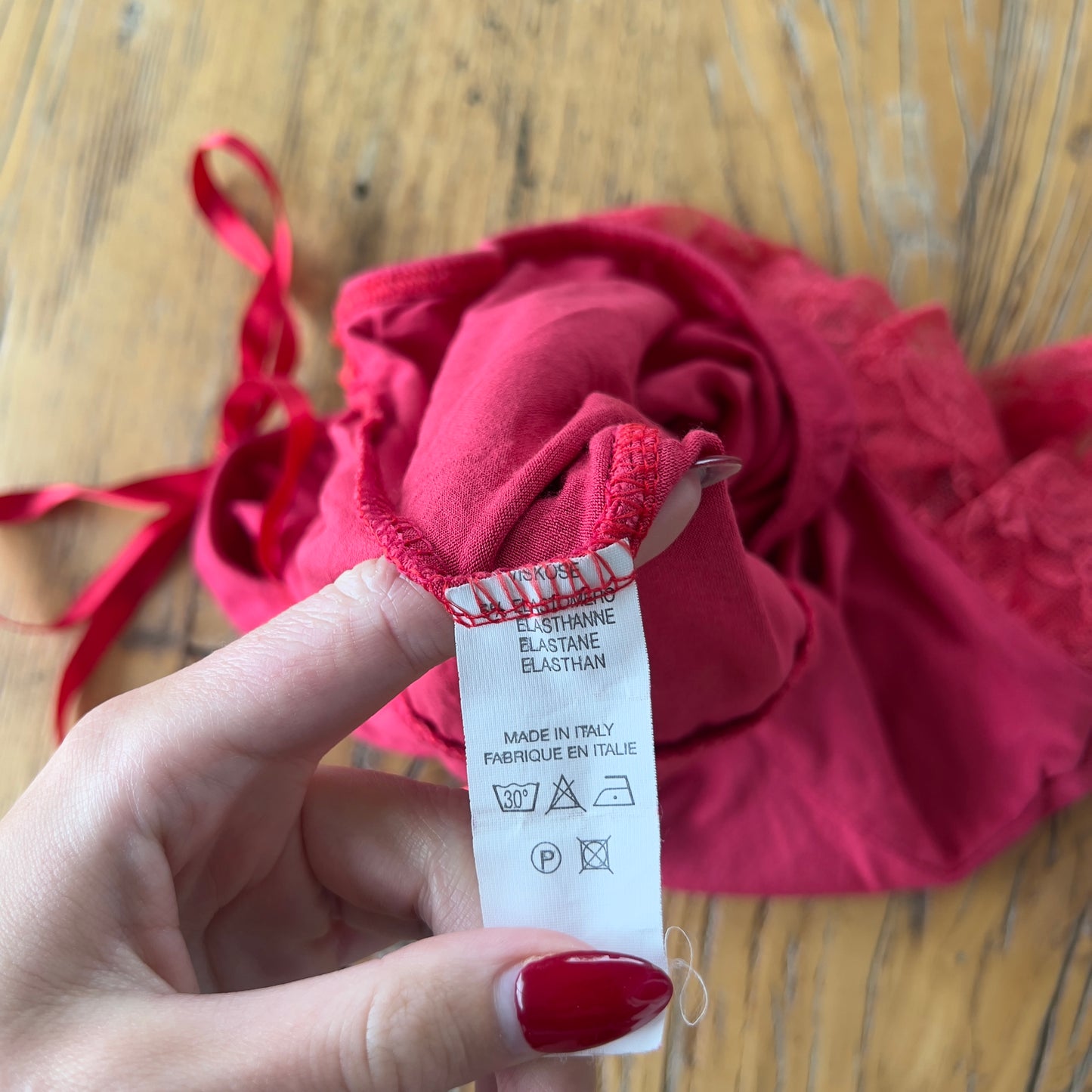 strapless frilly lace top