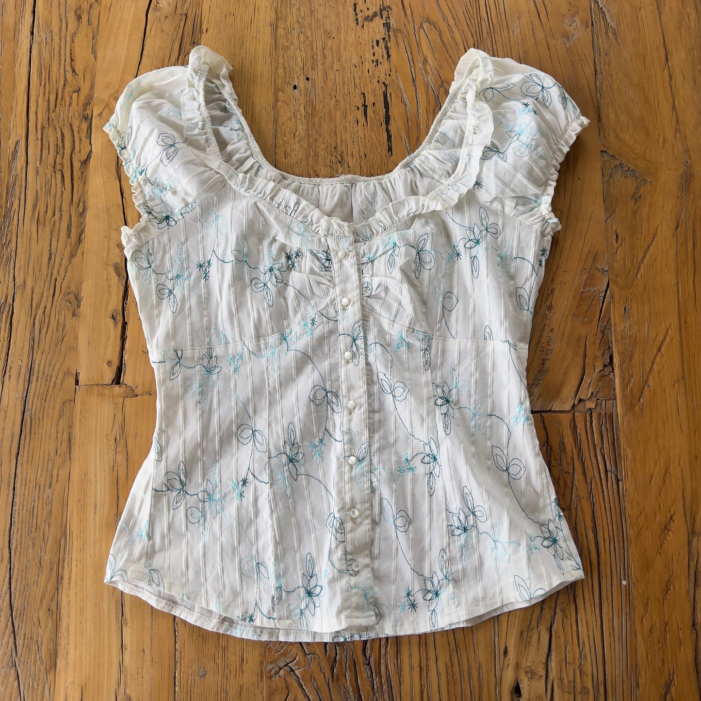 milkmaid frill top