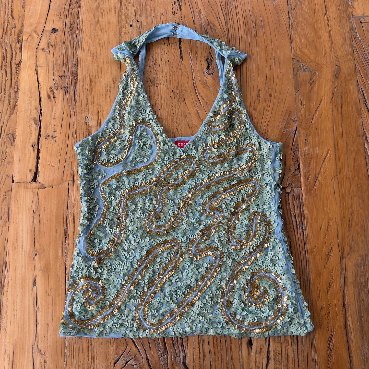 sequin tank top