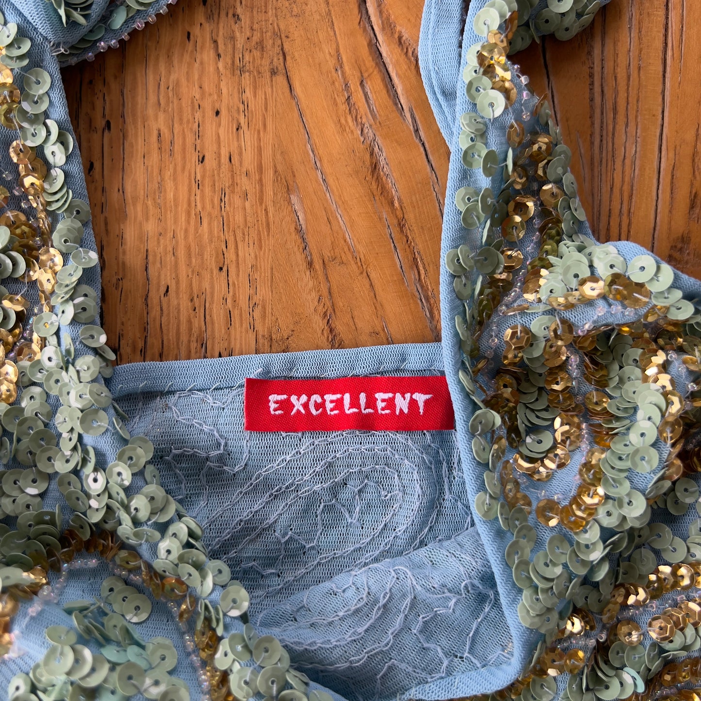 sequin tank top