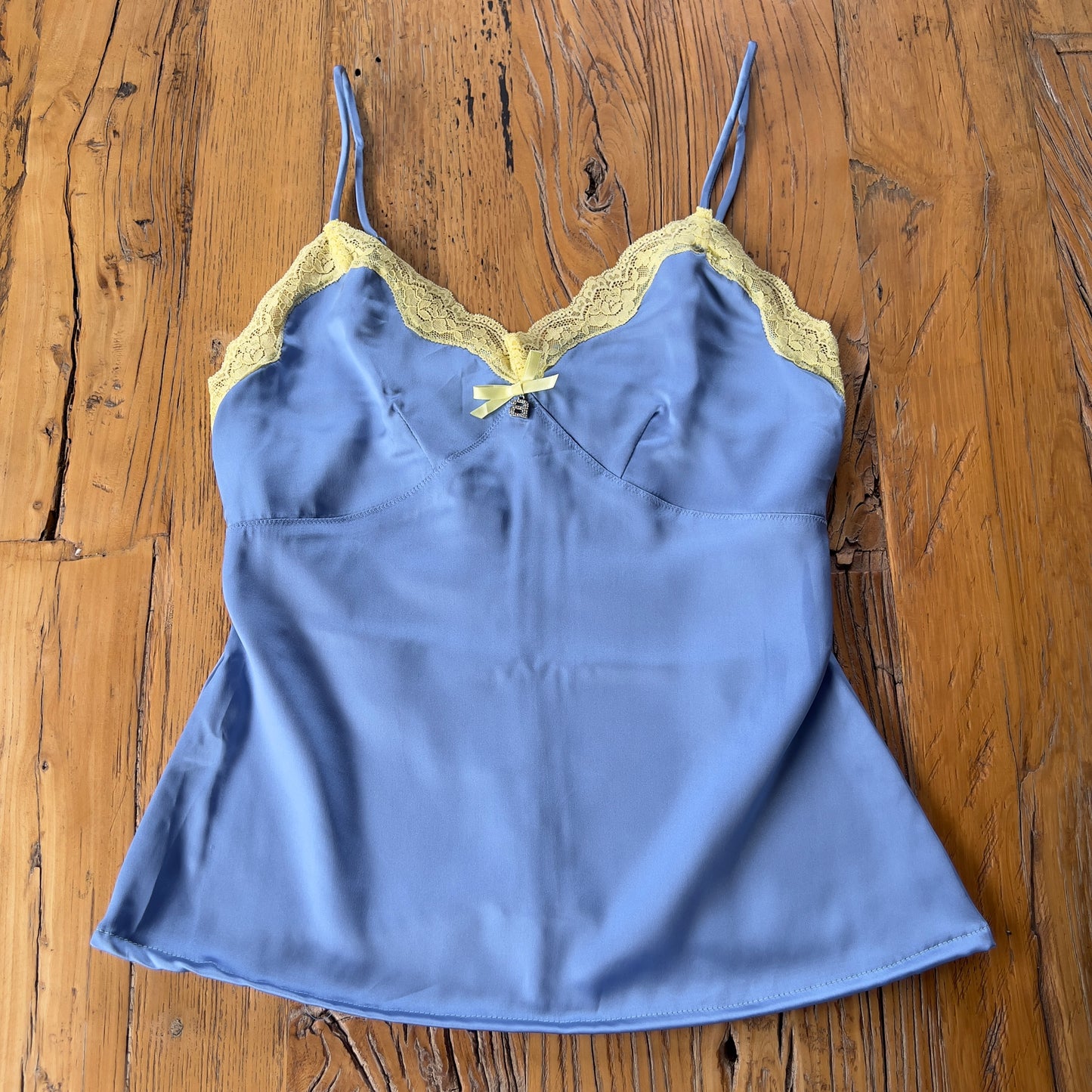 purple/yellow cami