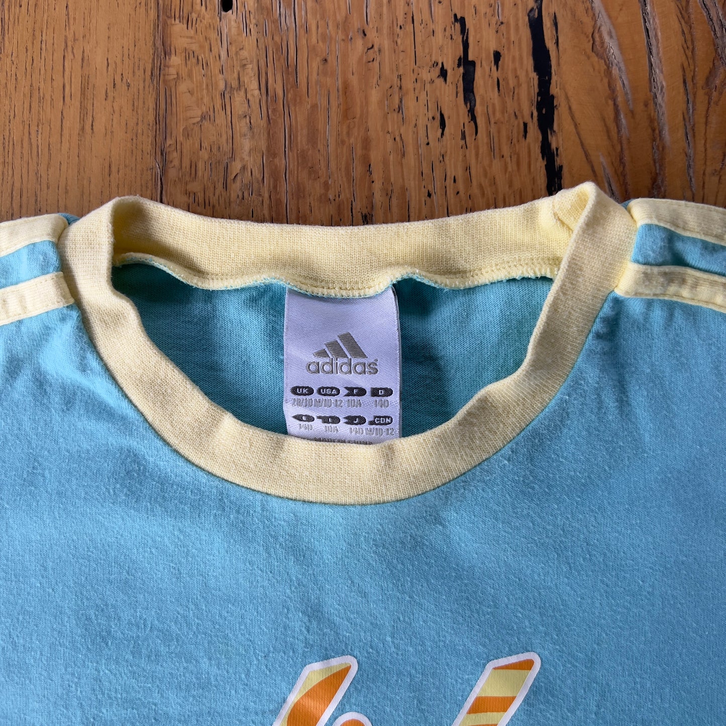 y2k graphic Adidas tee