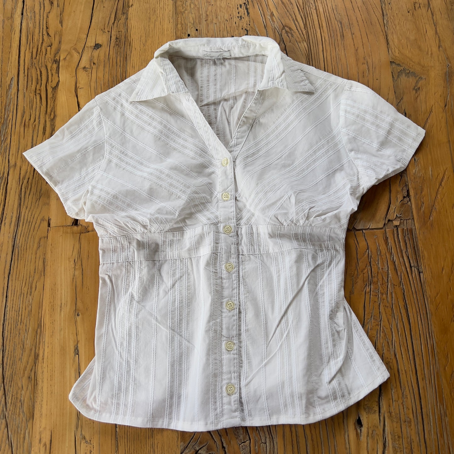 white button up shirt