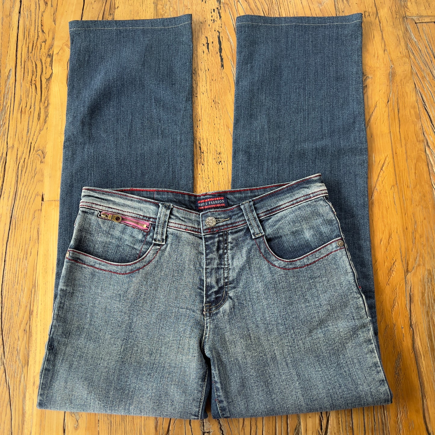 bootcut denim jeans