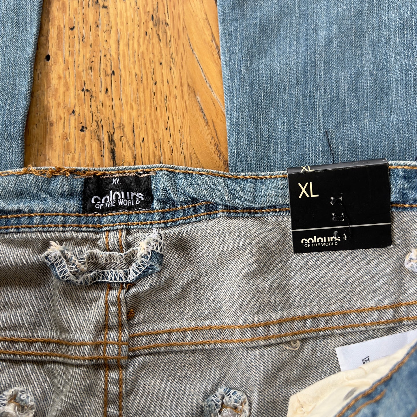 baggy denim jeans