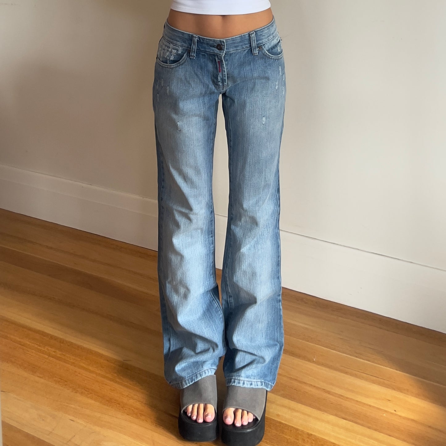 baggy denim jeans