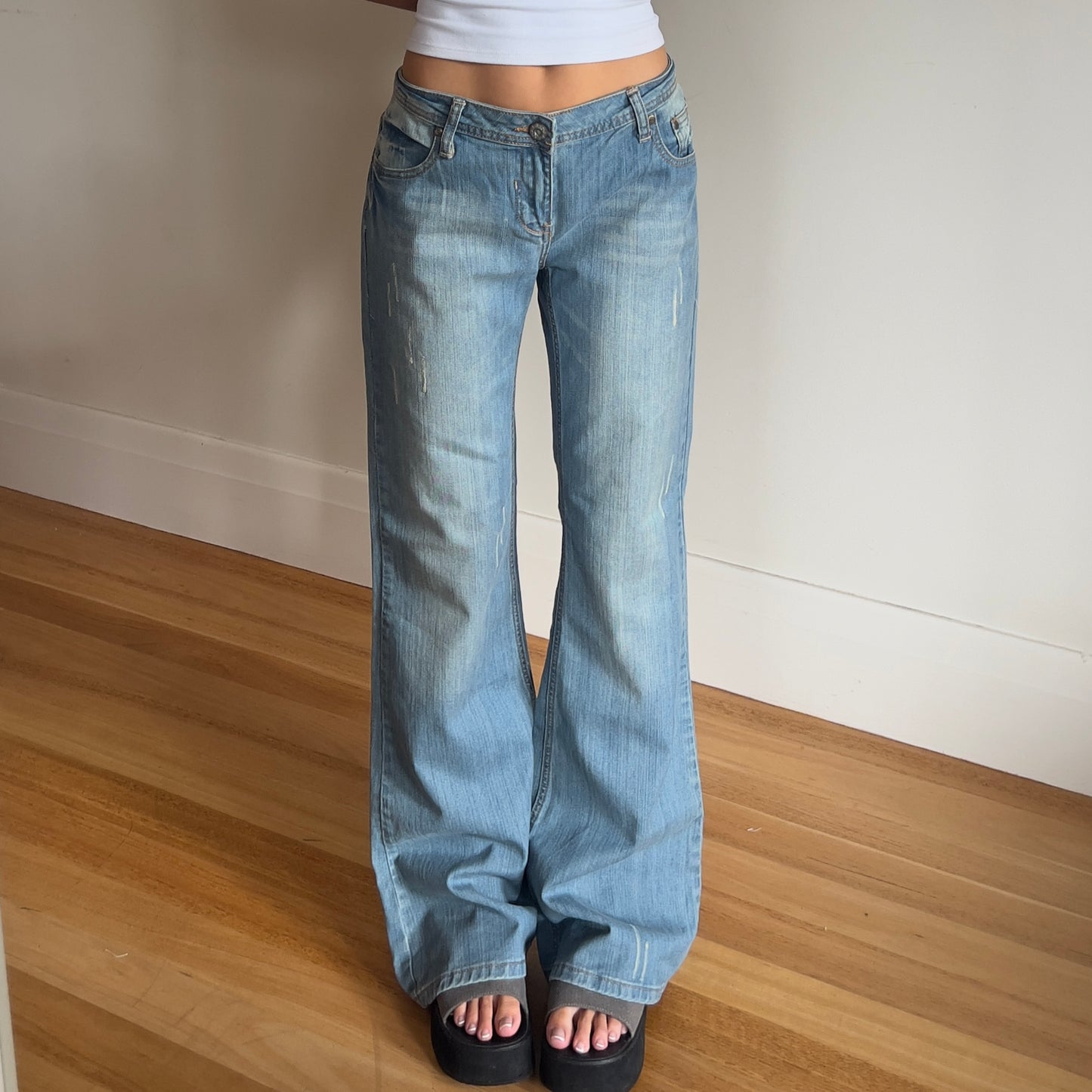 baggy denim jeans