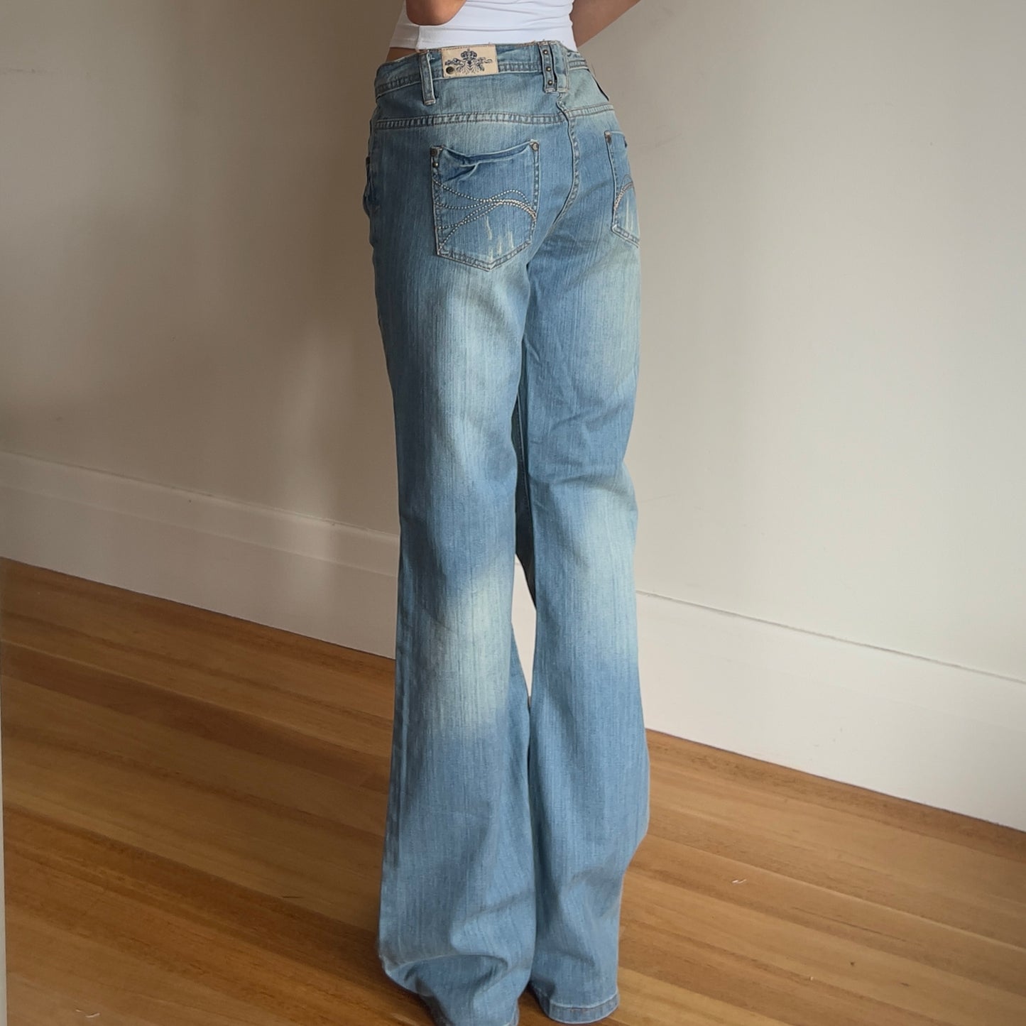 baggy denim jeans