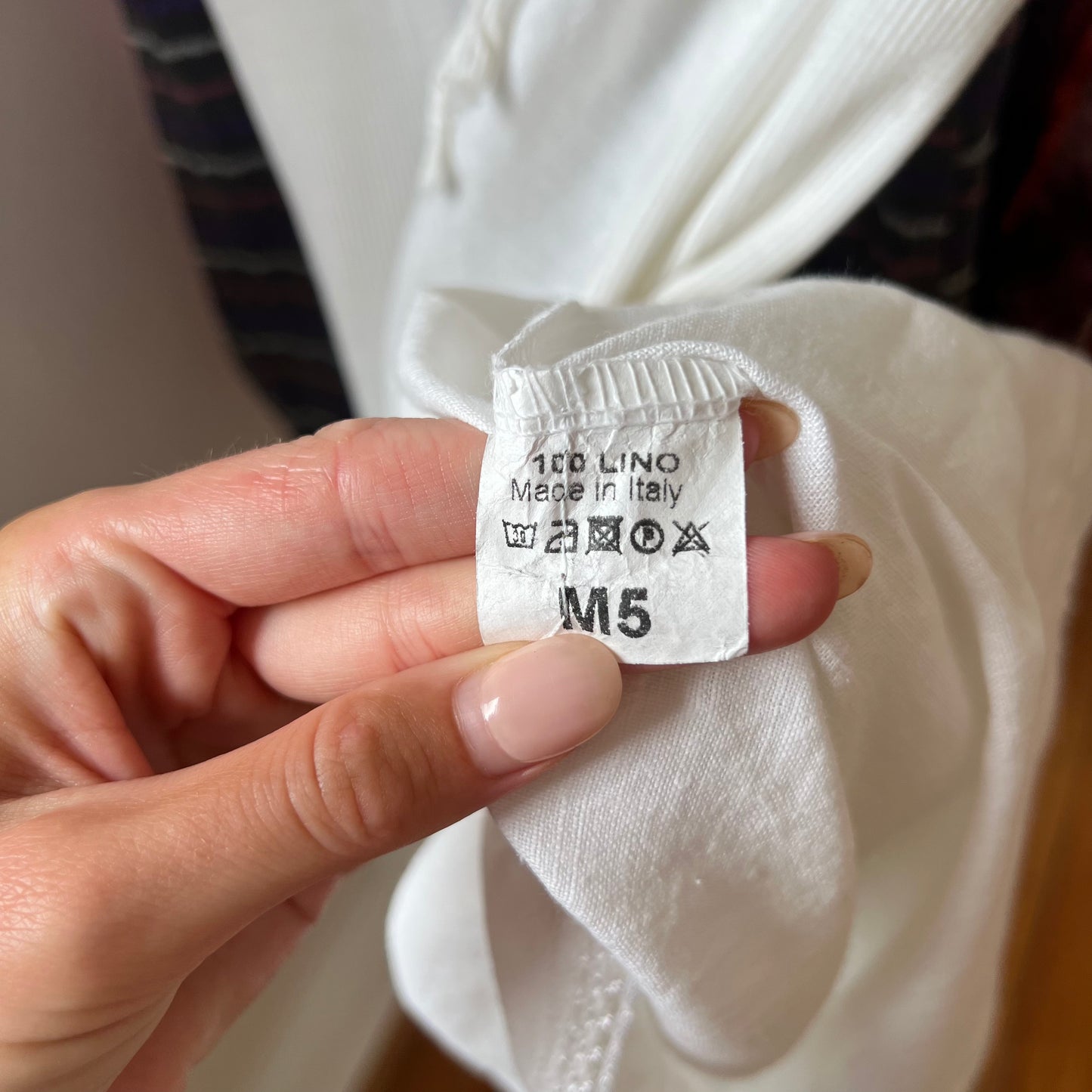 white linen mini dress
