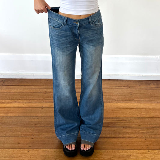 baggy wide leg jeans