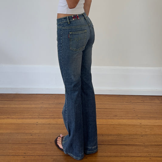 bootcut denim jeans