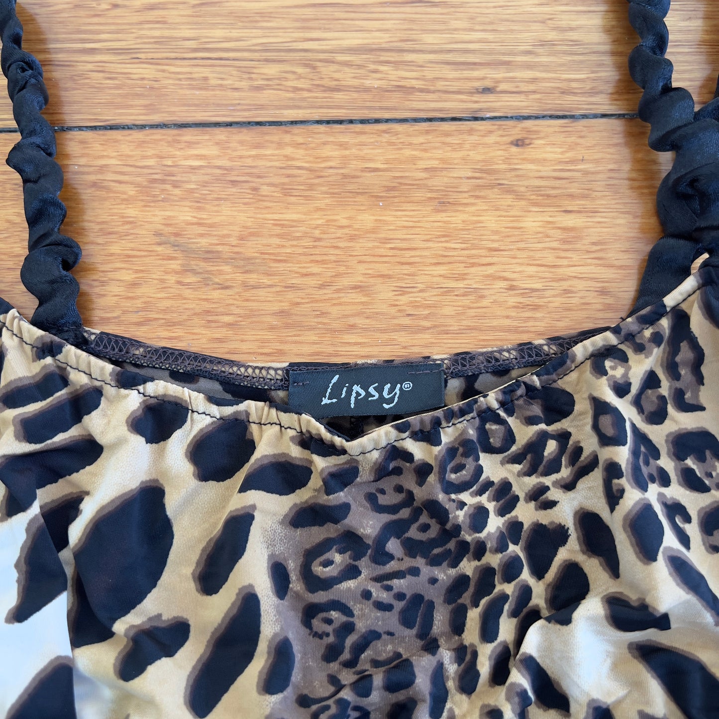 leopard print cami