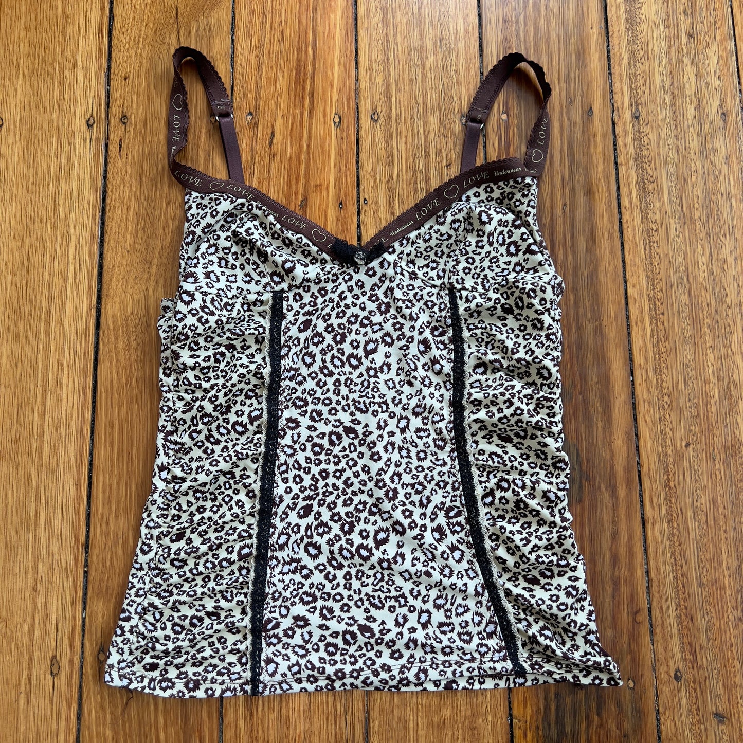 leopard print cami