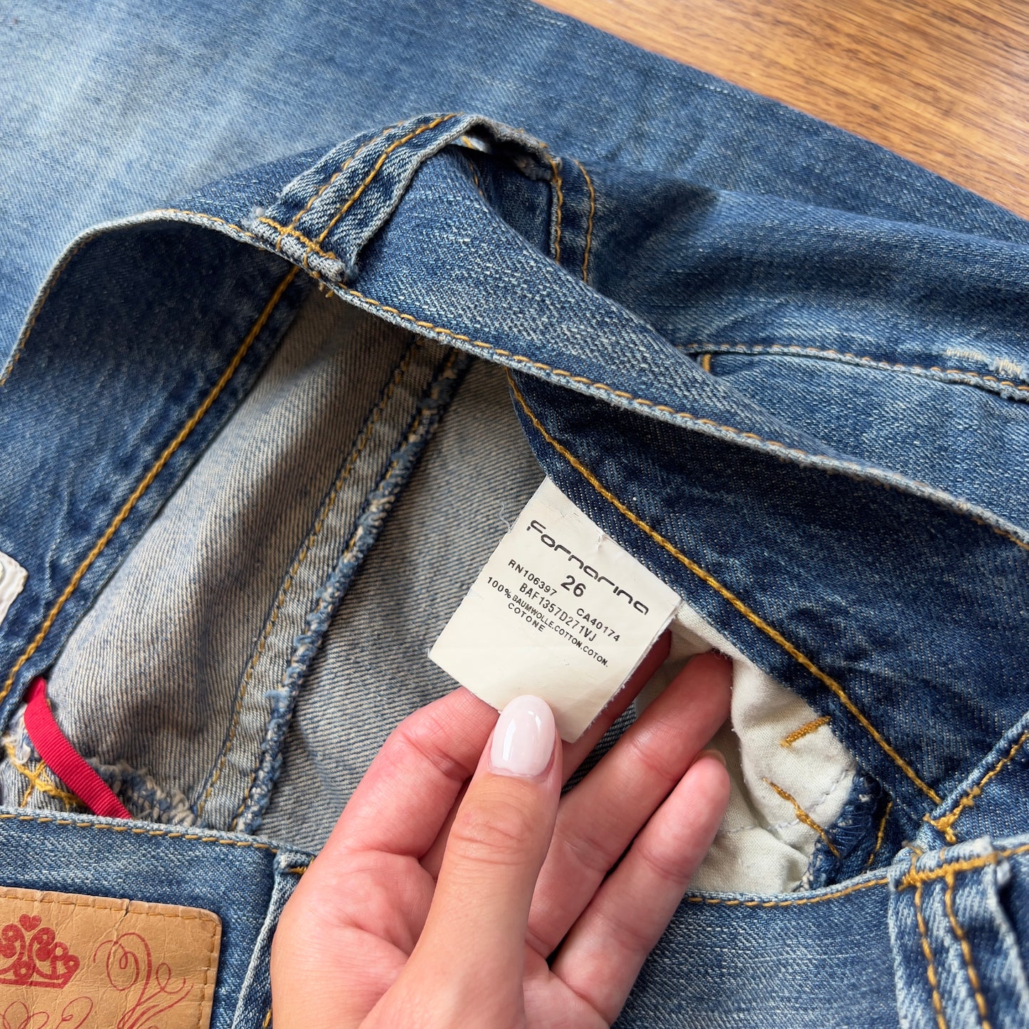 low rise straight leg jeans