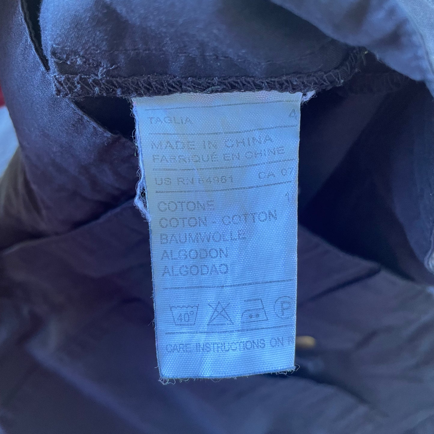 black 3/4 capri pants