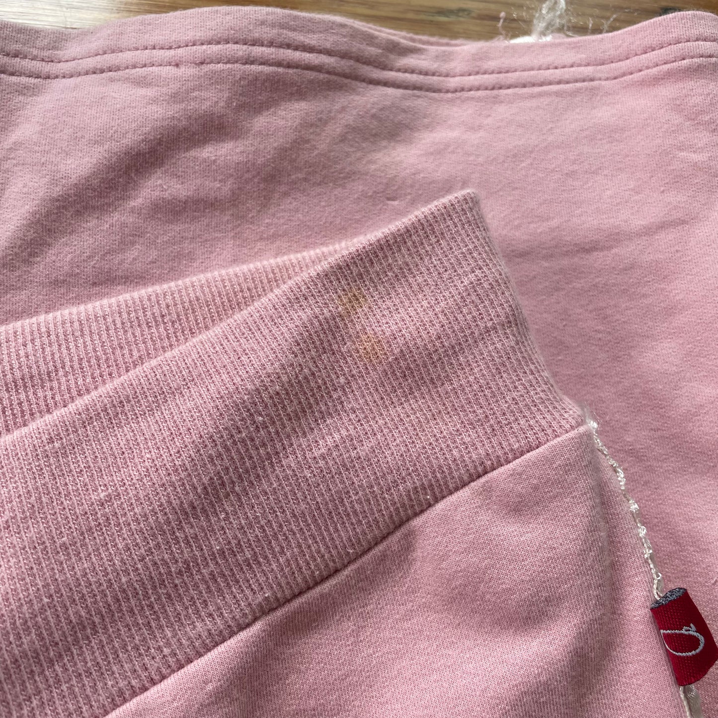 pink flared sweatpants