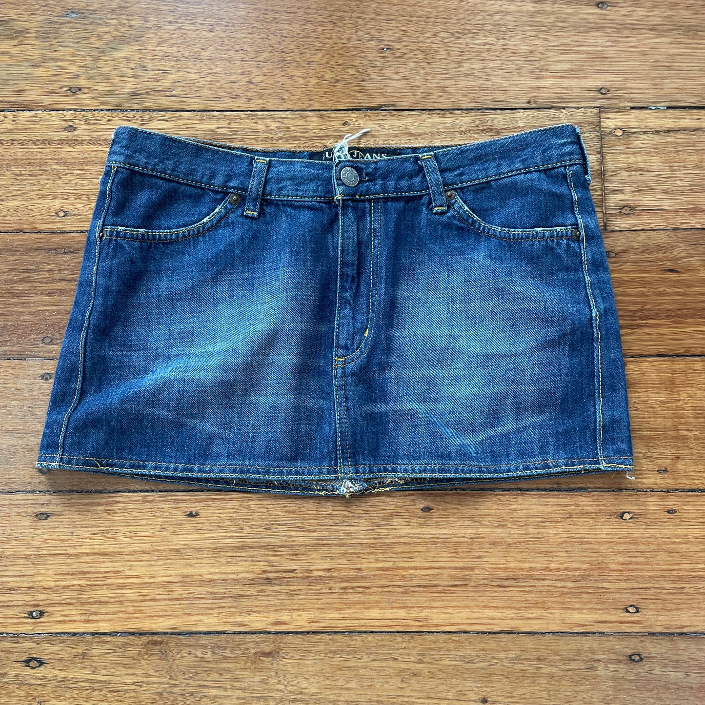 Guess denim mini skirt