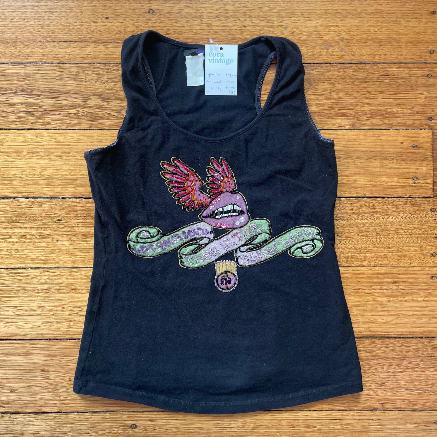 graphic Miss Sixty tank