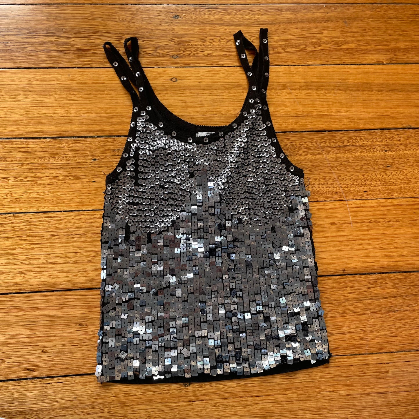 sequin tank top