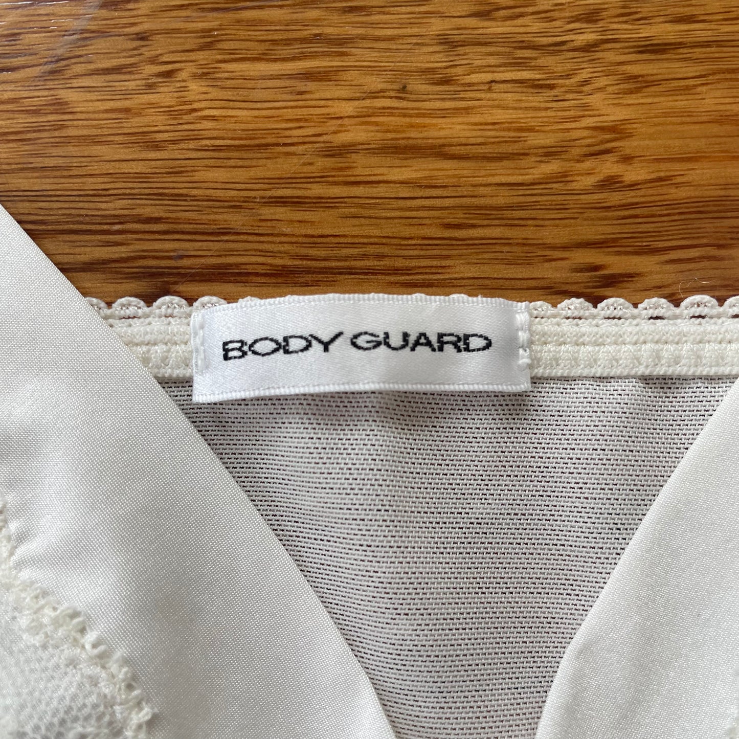 white mesh lace cami