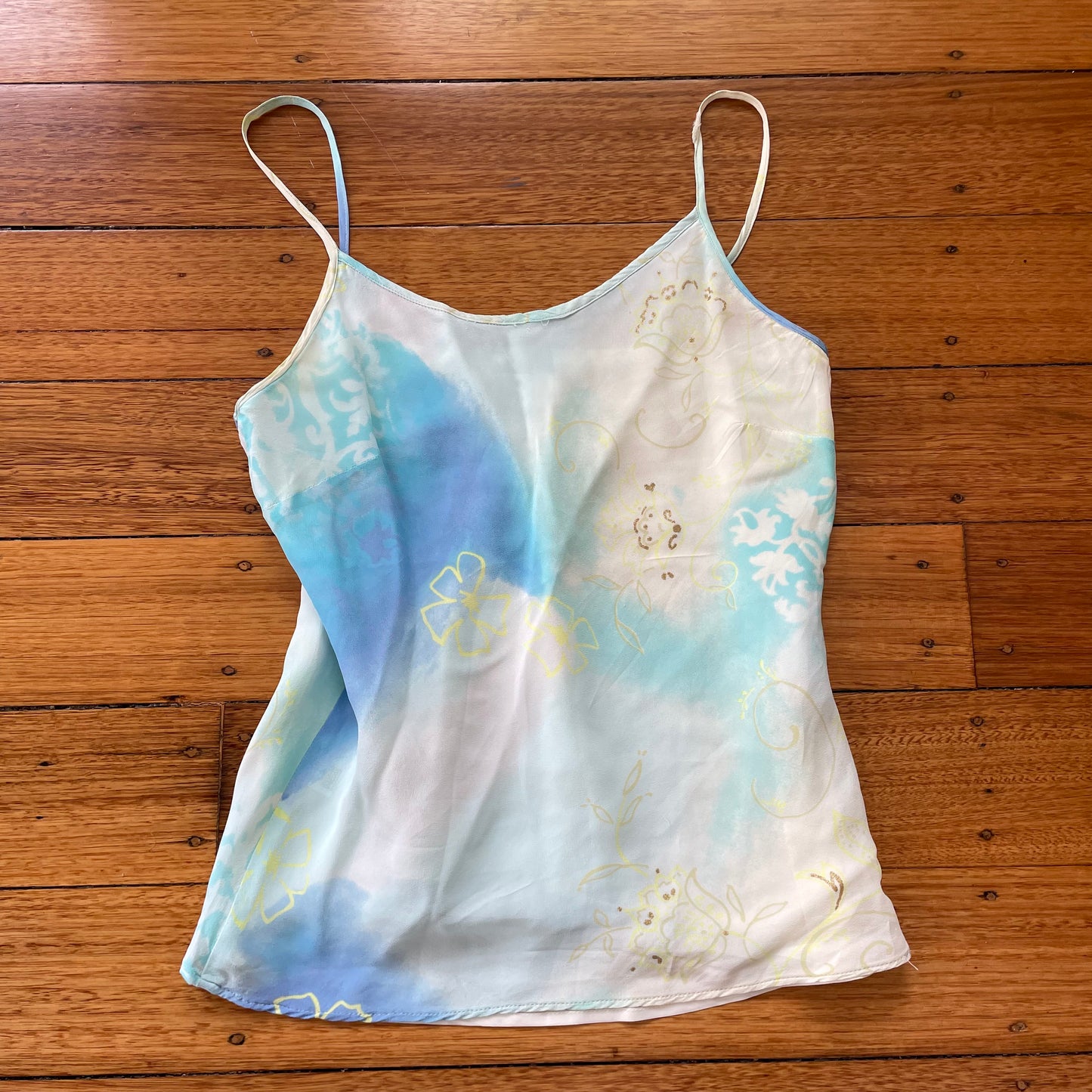 graphic print cami