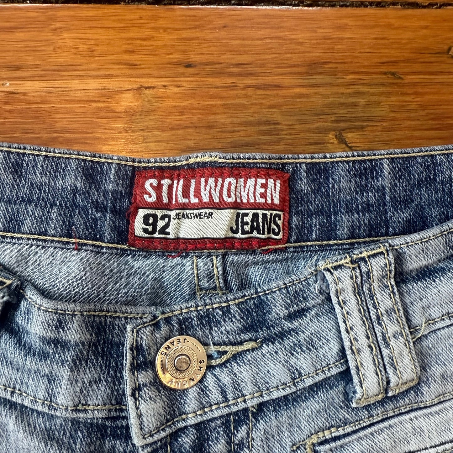 grey wash denim jeans