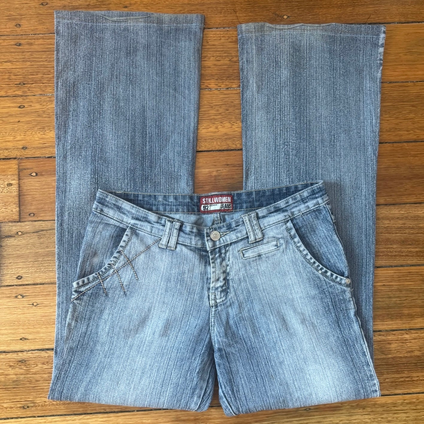 grey wash denim jeans