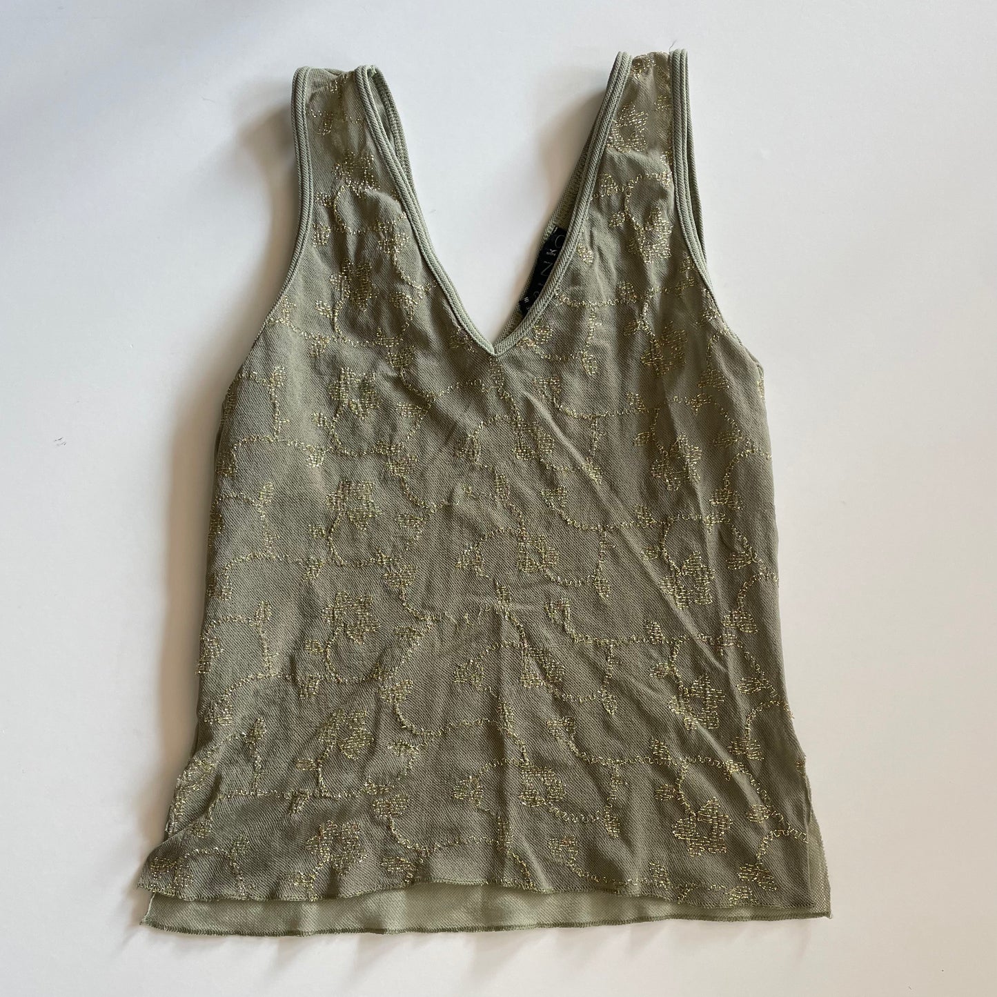 2000s mesh tank top