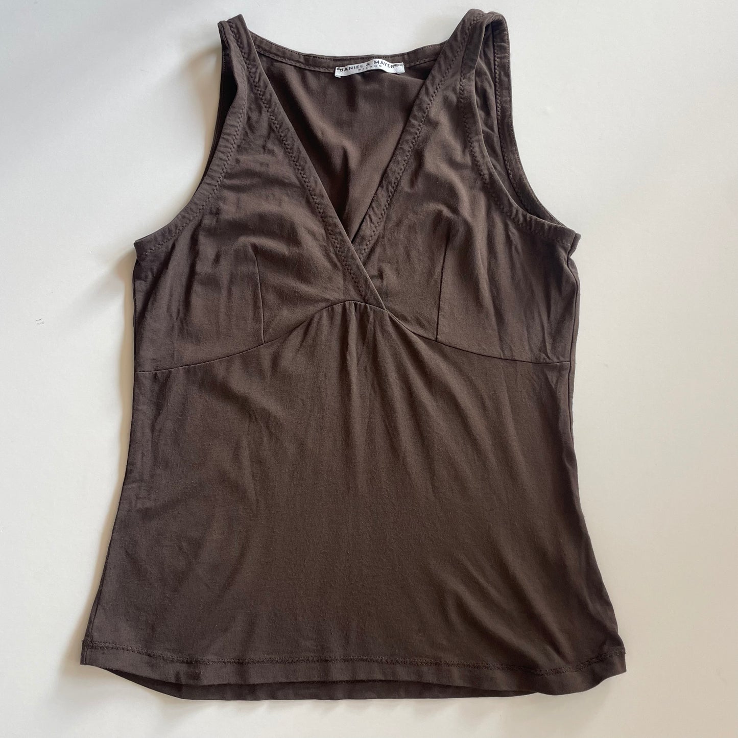 vintage brown tank