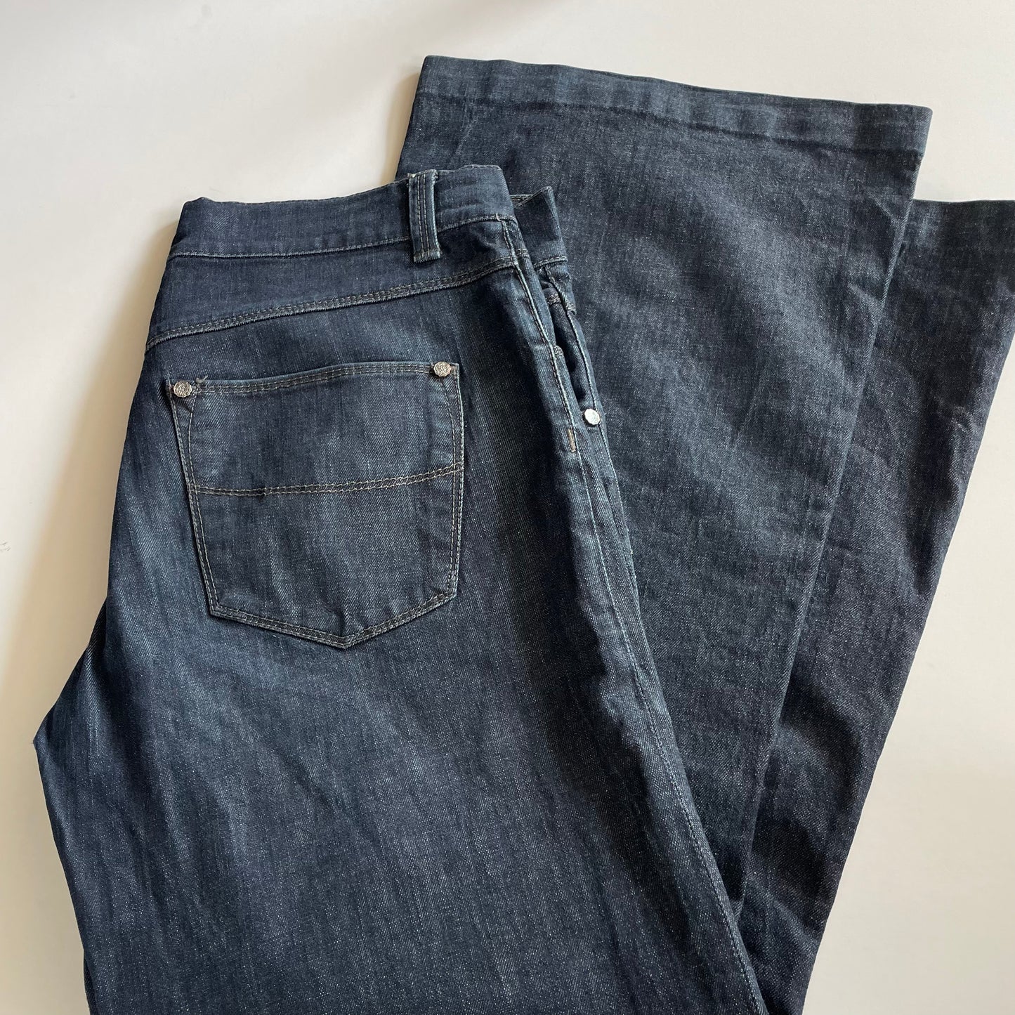 vintage flared denim jeans